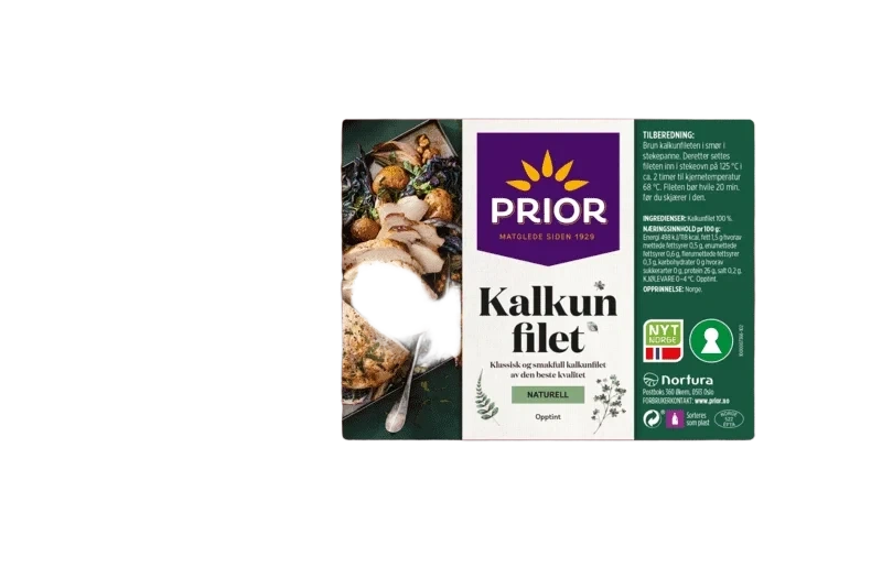 Prior Kalkunfilet 1,5kg