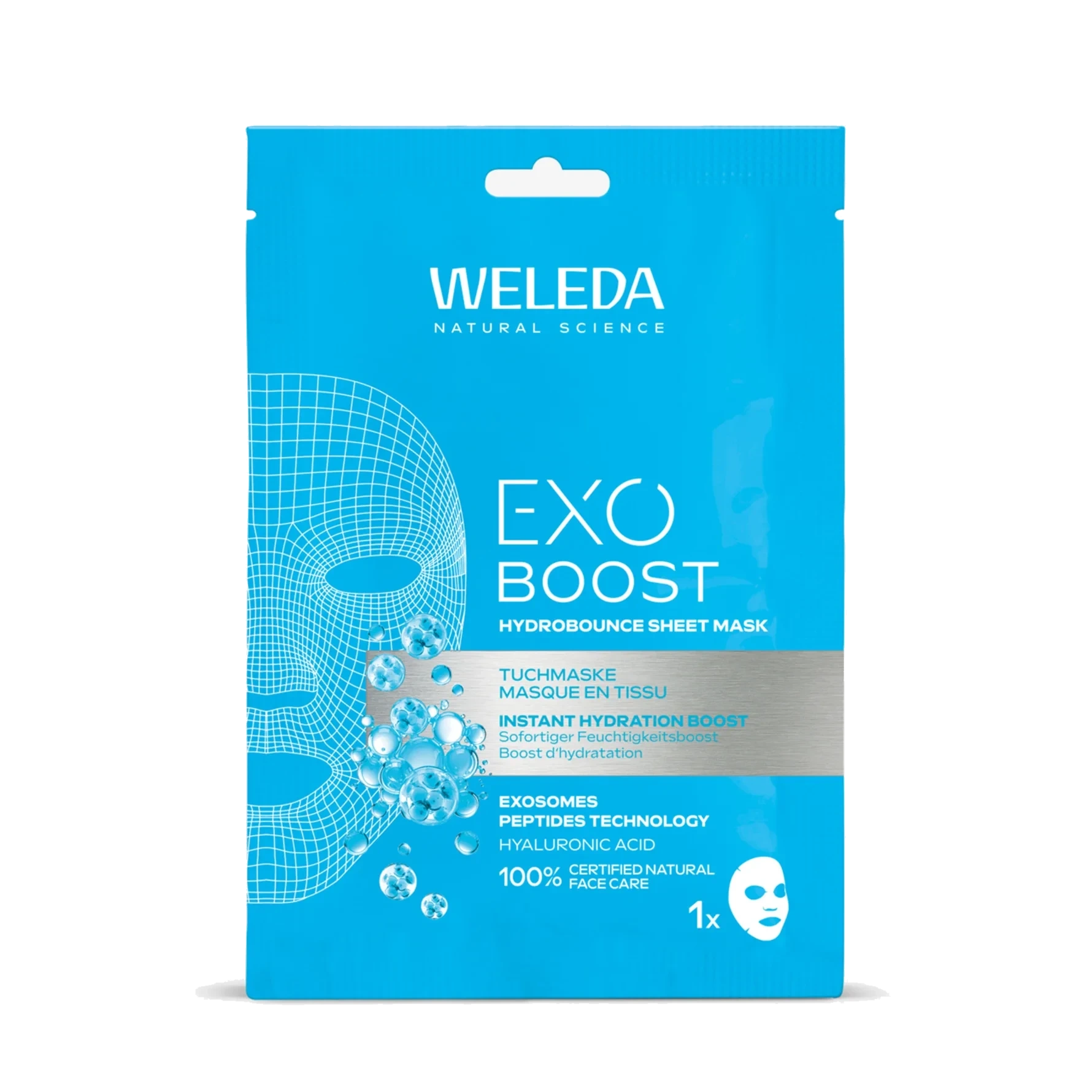 Weleda Exo Boost Hydrobounce Sheet Mask 20 ml
