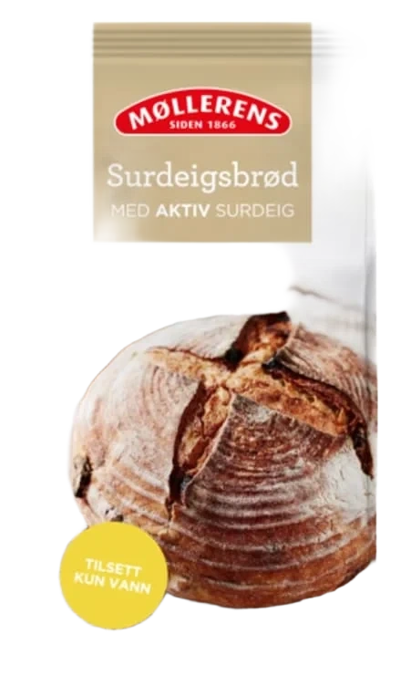 Surdeigsbrød Melmix 500g Møllerens