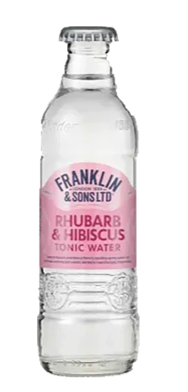 Rhubarb & Hibiscus Tonic Water 200ml