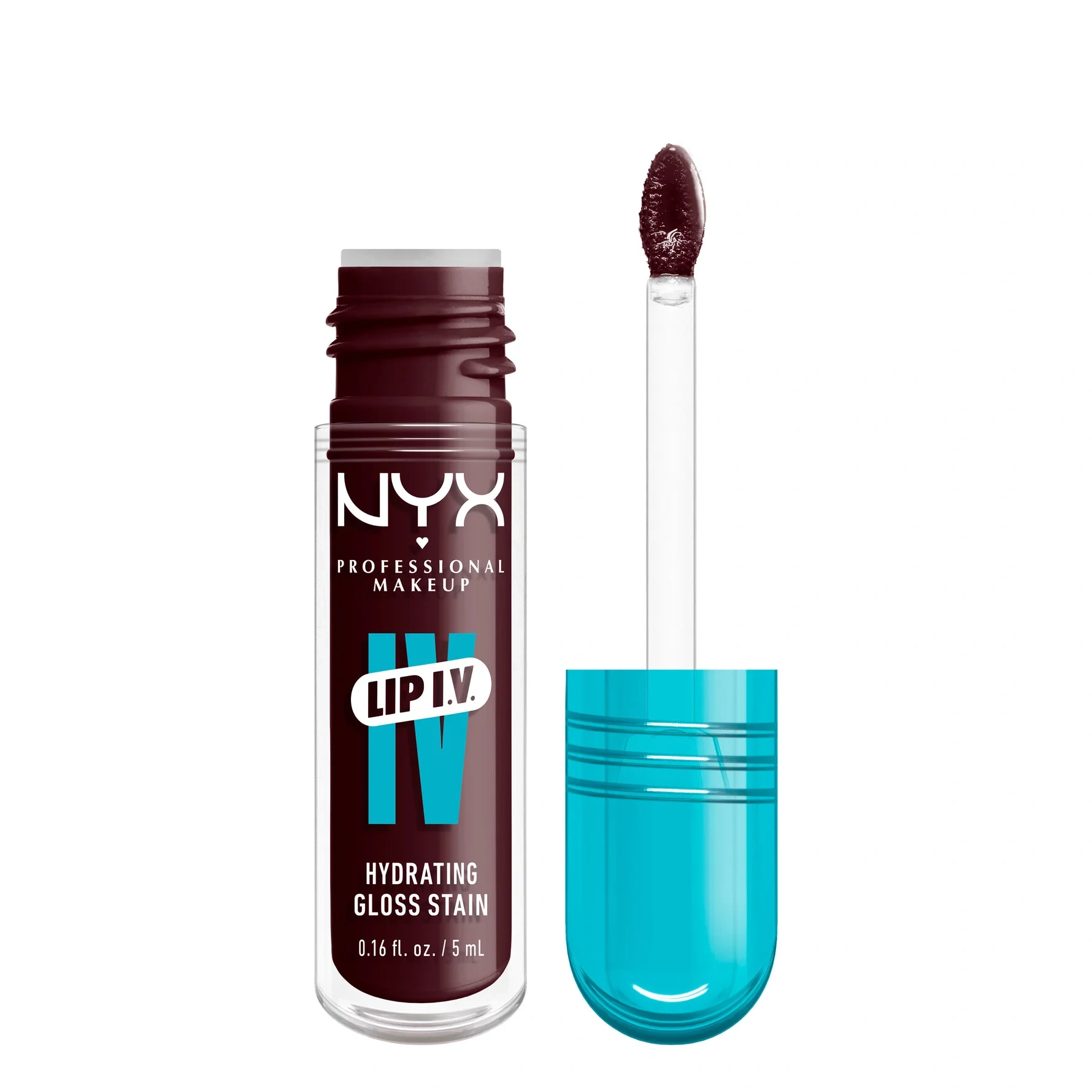 NYX PROFESSIONAL MAKEUP Lip I.V. Hydrating Gloss Stain 14 Mauve N' Moist!