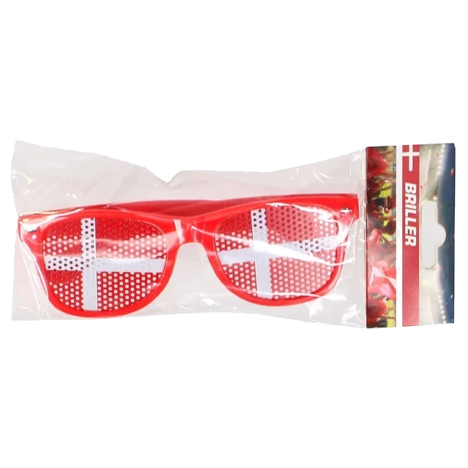 Danmark Supporter Glasögon