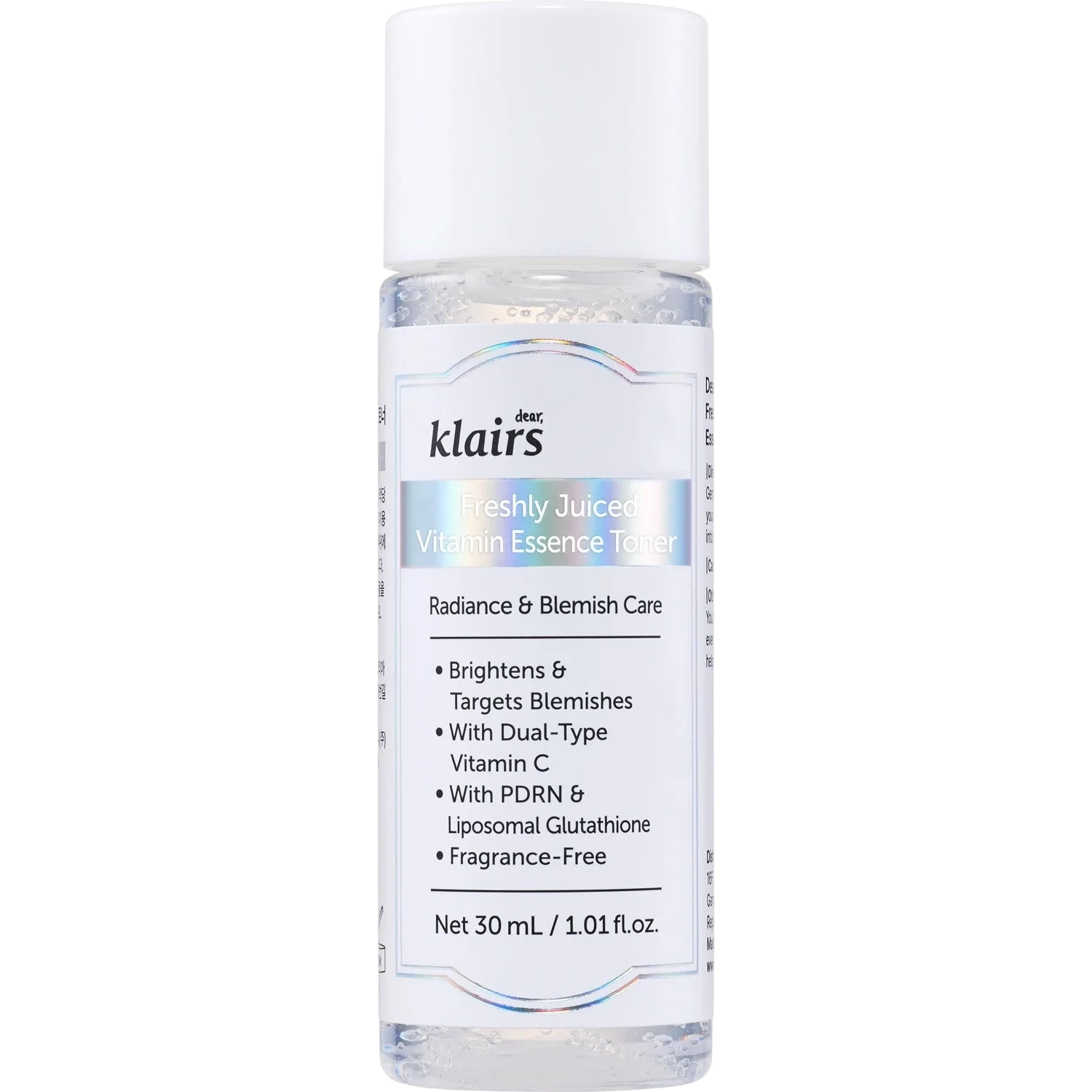 KLAIRS Freshly Juiced Vitamin Essence Toner 30 ml