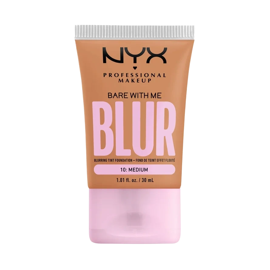 NYX PROFESSIONAL MAKEUP Bare With Me Blur Tint Foundation 10 Medium