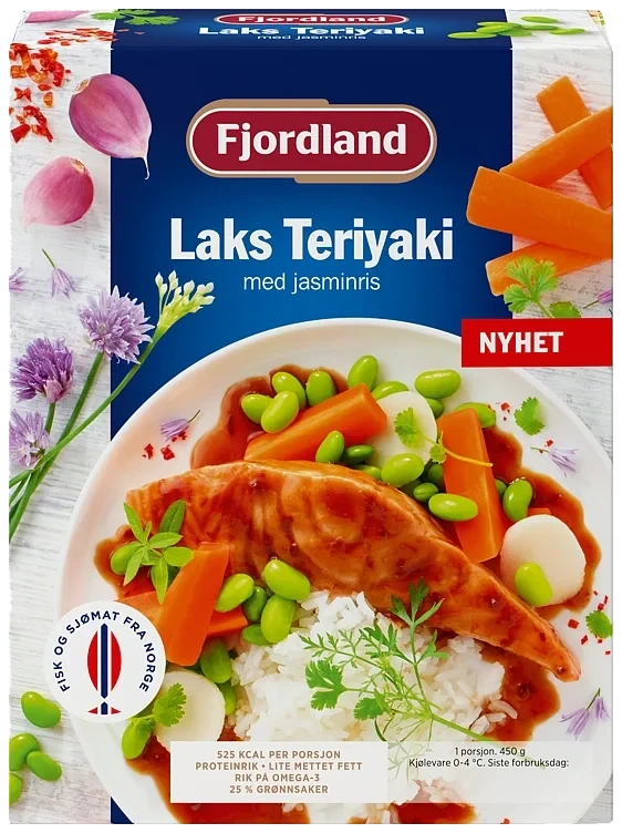 Laks teriyaki   450g