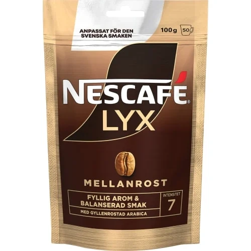 Lyx Mellanrost Snabbkaffe