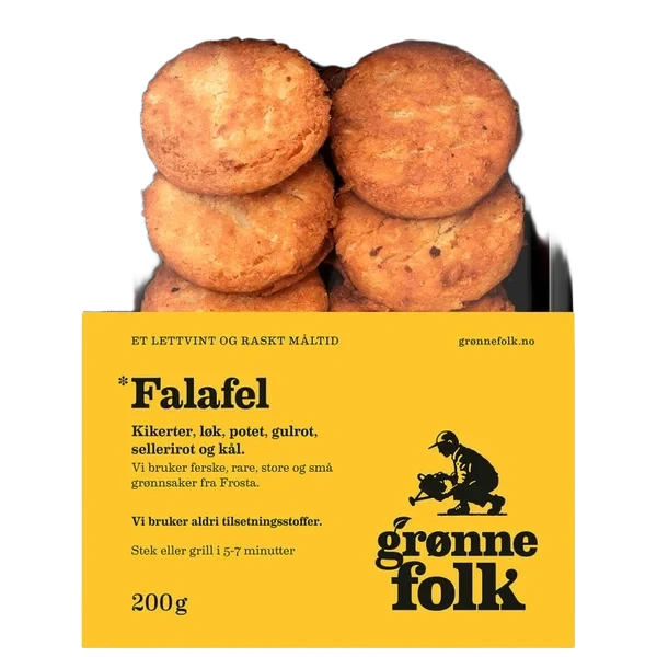 Falafel 200g Grønne Folk Eske 6stk