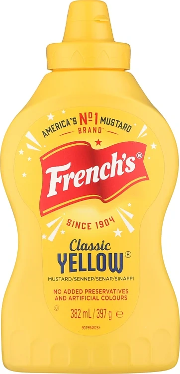 Classic yellow mustard 397g