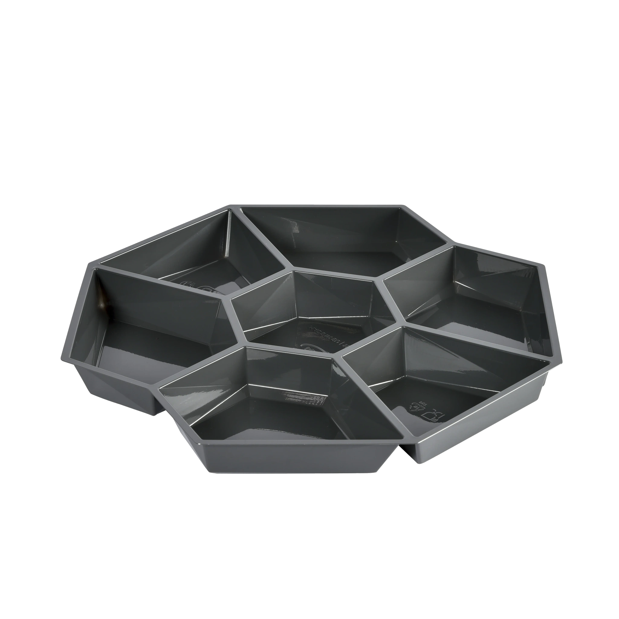 Octaview Ilegg 283x283x25mm Grå