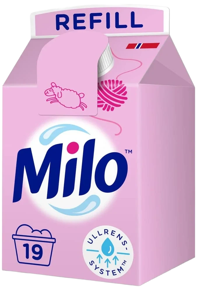 Milo Tøyvask Refill 490ml