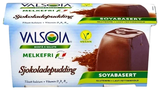 Valsoia Sjokoladepudding 230g