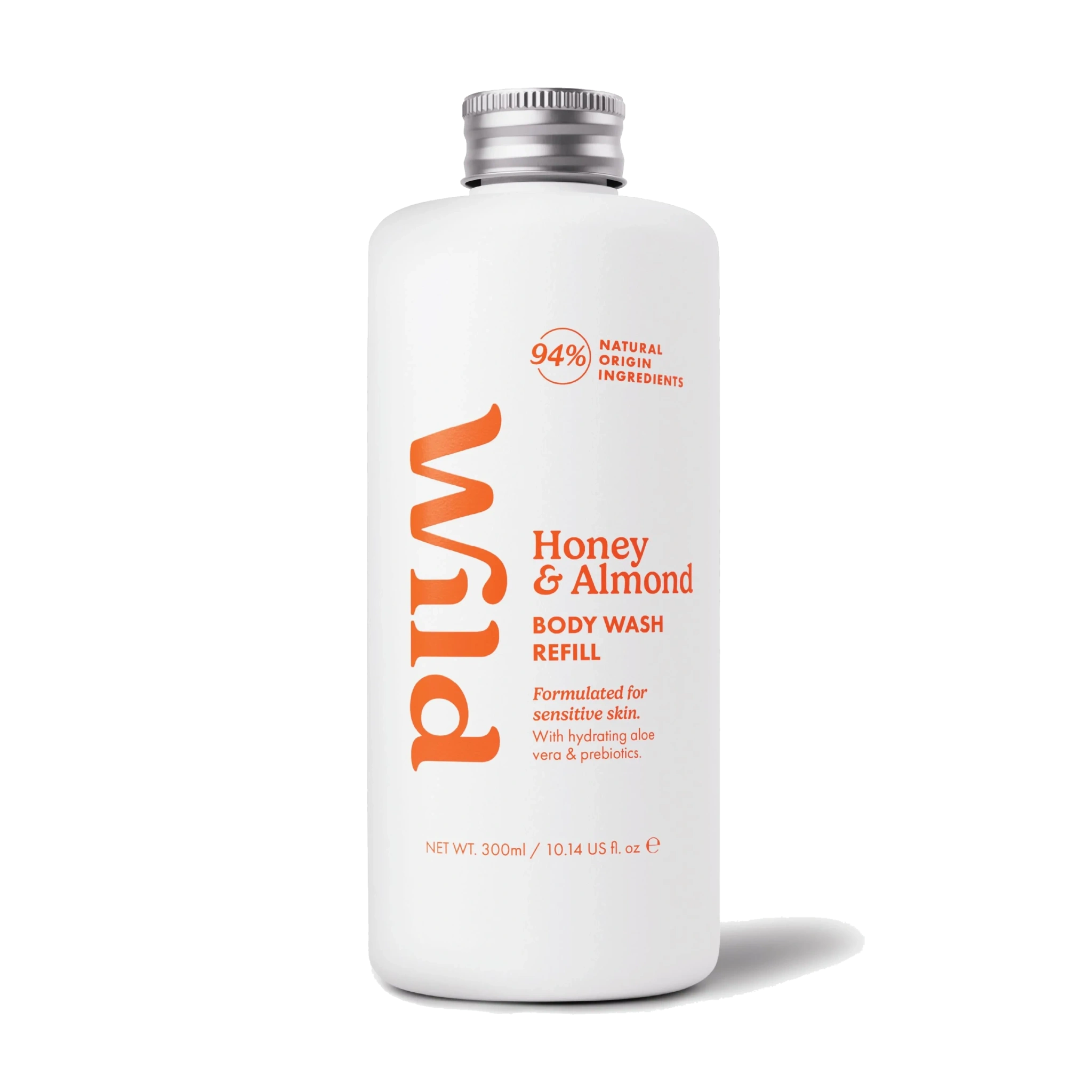 Wild Body Wash Refill Honey Almond, 300 ml