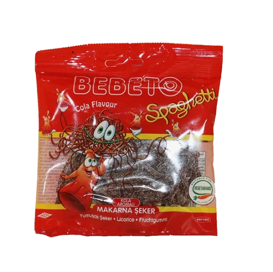 Bebeto Spaghetti Cola 80g