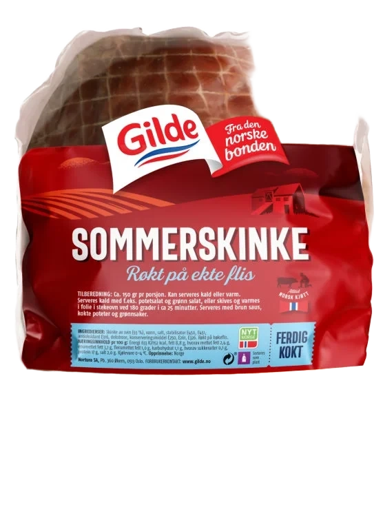 Sommerskinke Røkt På Flis 1,1kg Gilde