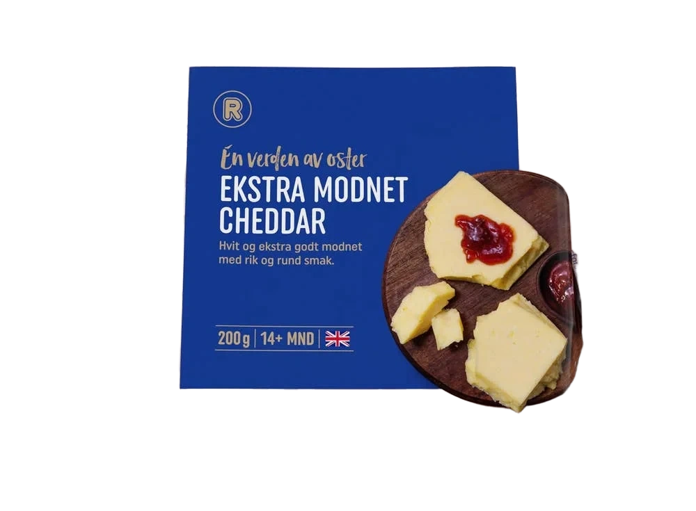 Ekstra modnet Cheddar