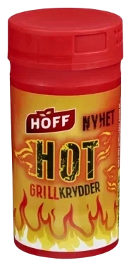 Grillkrydder Hot 130g Hoff
