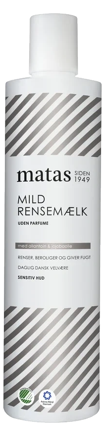 Matas Striber Mild Cleansing Milk For Sensitive Skin Fragrance Free 500 ml