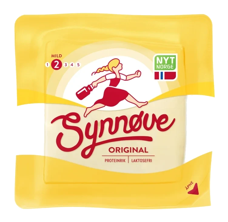 Synnøve gulost bit   480g