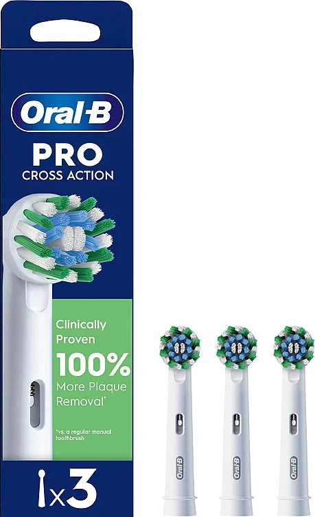 Oral-B Børstehoder Pro Cross Action 3stk