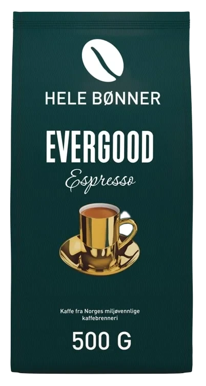 Evergood Espresso Hele Bønner 500g