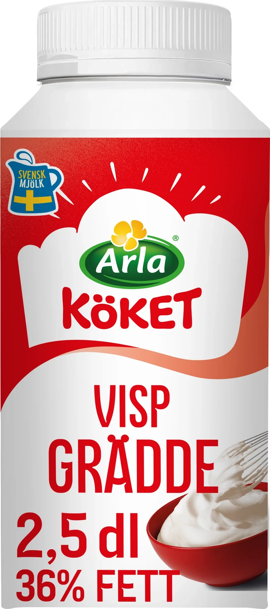 Vispgrädde 36%
