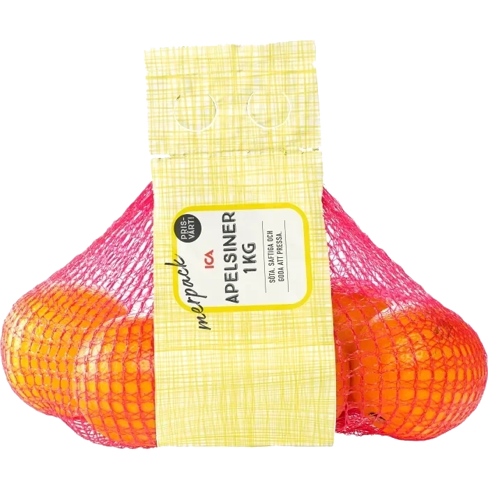 Apelsiner Valencia Late 1kg Klass 1 ICA