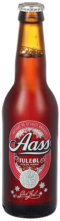 Aass Juleøl 0,33l flaske
