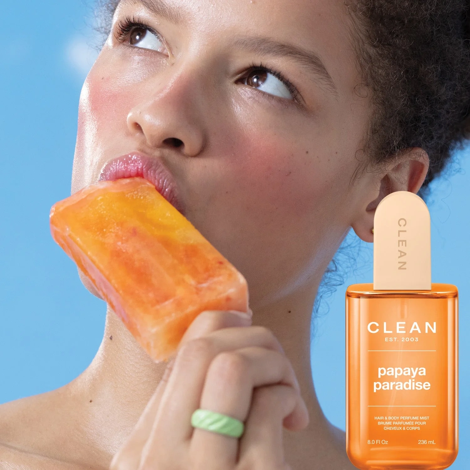 Clean Papaya Paradise Hair & Body Perfume Mist