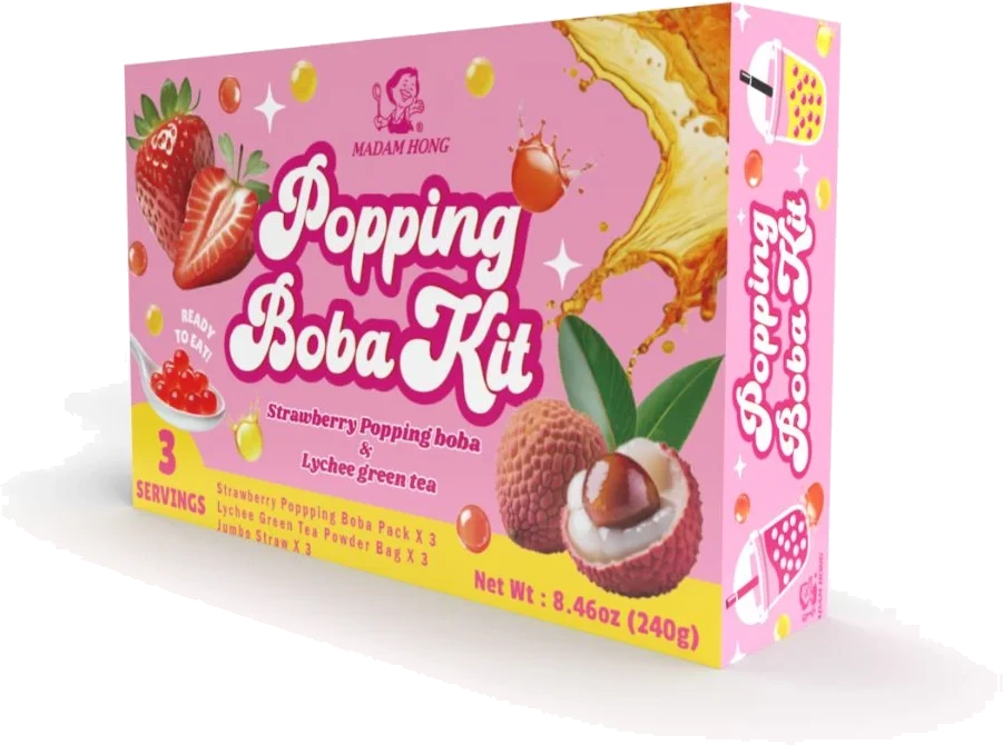 Madam Hong Popping Boba Kit 240g