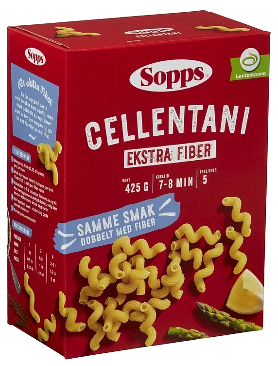 Extra fiber cellentani   425g