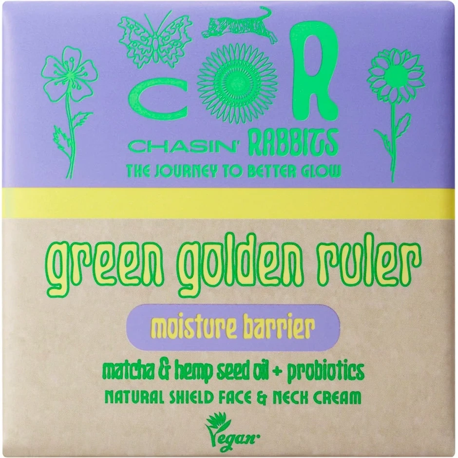 Chasin' Rabbits Green Golden Ruler