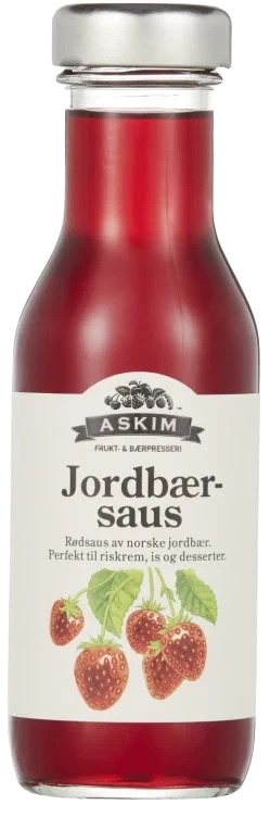 Jordbærsaus 250 ml AFB