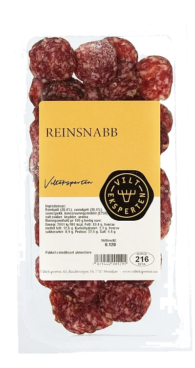 Rinsnabb skåret speket  120g