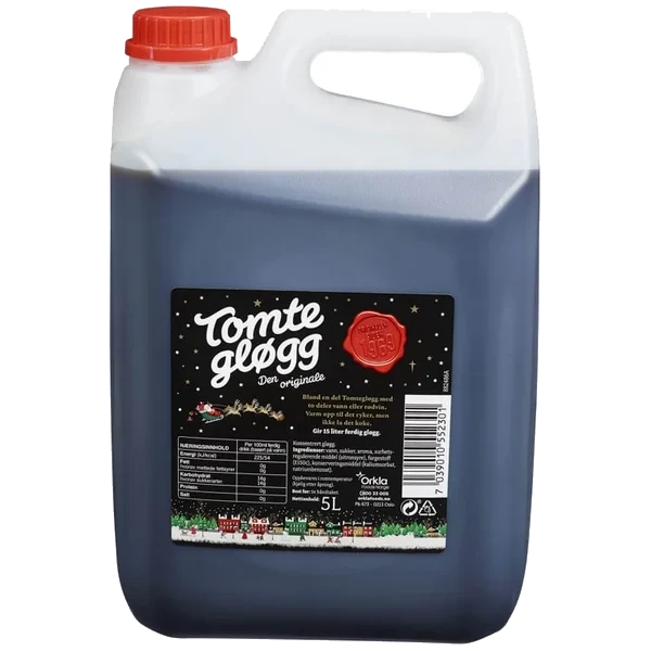 Tomtegløgg Konsentrert 5l