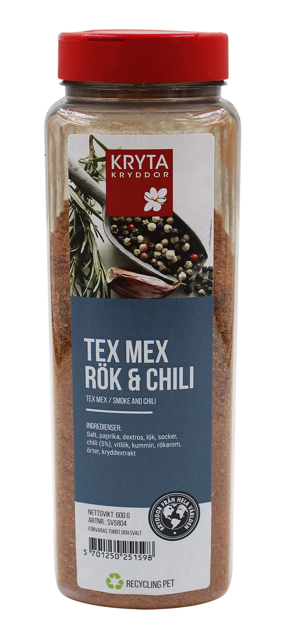 Tex Mex rök & chili