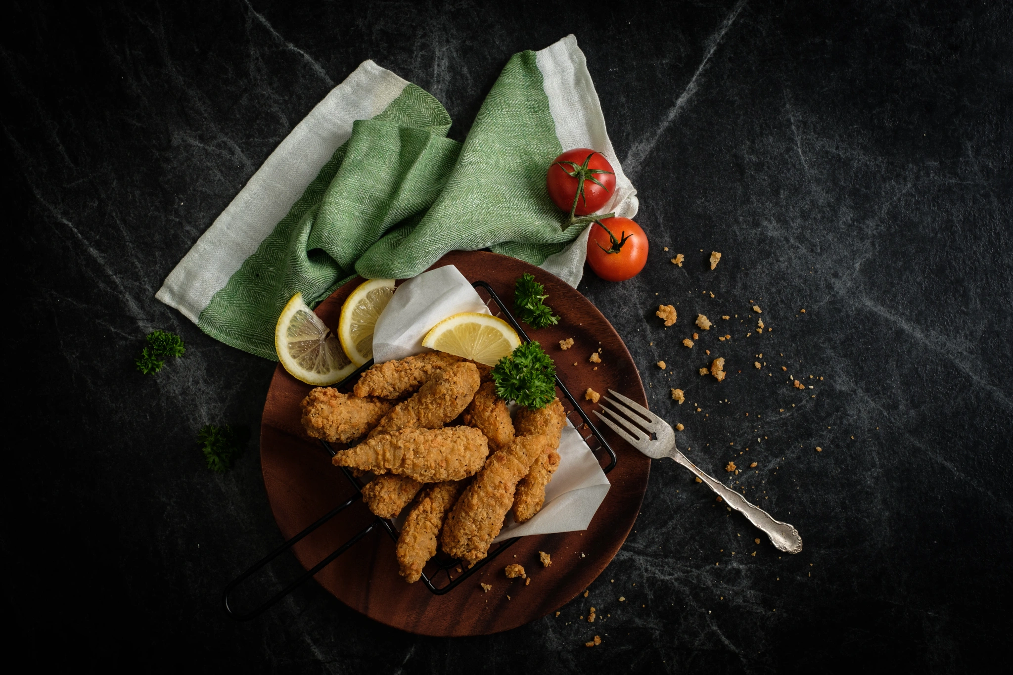 Panerad kyckling goujon - SF