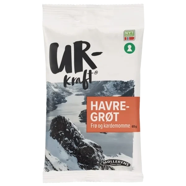 Havregrøt Frø/Kardemomme 65g Urkraft