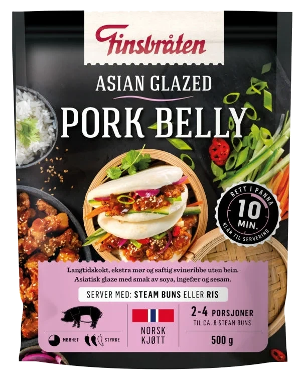 Slow Cooked Pork Asian 500g Finsbråten