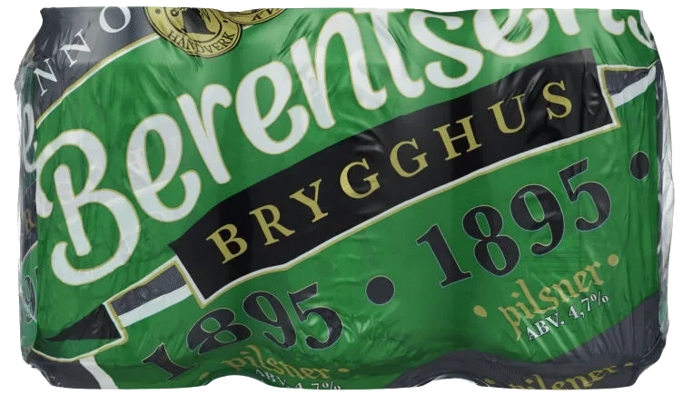 1895 Pilsner 0,33lx6 boks Berentsens