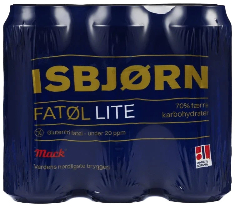 Mack Isbjørn Lite Fatøl 0,5lx6 boks