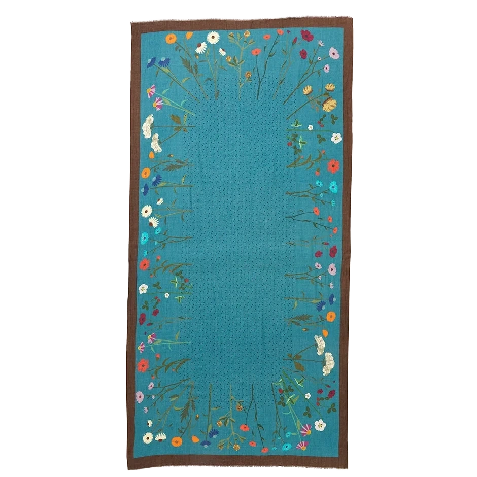 Becksöndergaard Champ De Fleur Como Scarf Provincial Blue