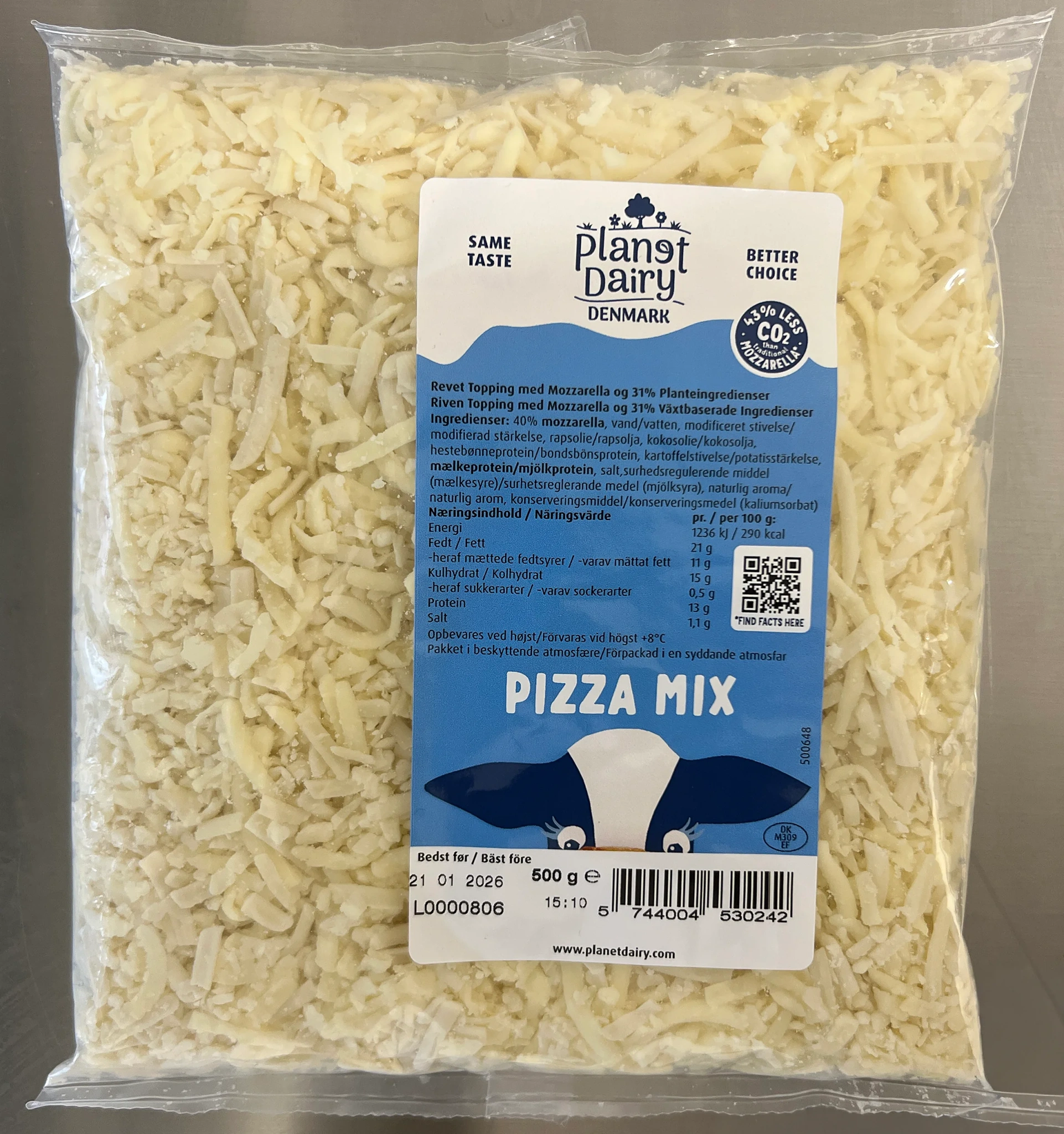 PlanetDairy Pizza Mix