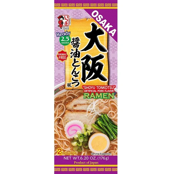 Itsuki Osaka Shoyo Tonkatsu Ramen 176g