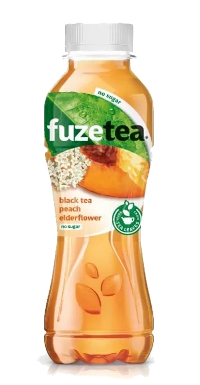 Fuzetea Peach Elderflower 0,4l flaske