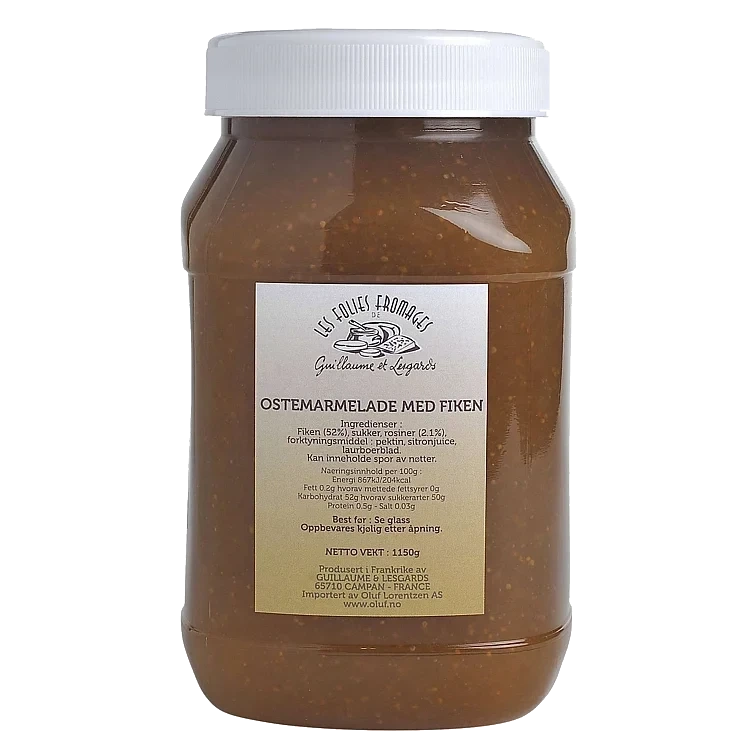Ostemarmelade fiken 1,15kg