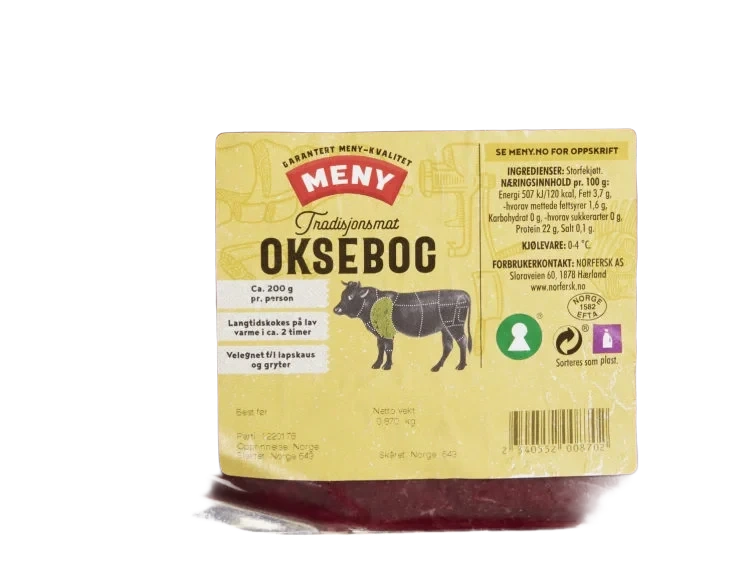 Storfe Bog i Bit Ca700g Meny