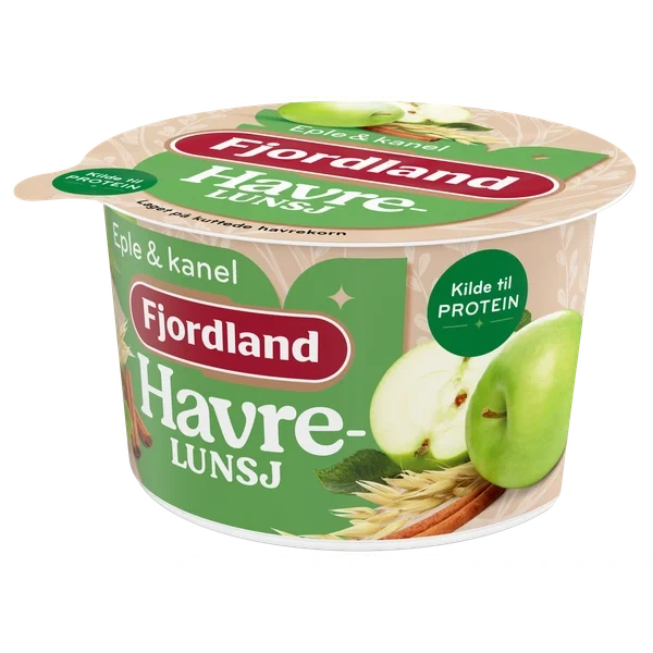 Fjordland Havrelunsj Eple Og Kanel 150 G