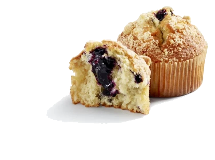 Blåbærmuffins 100g