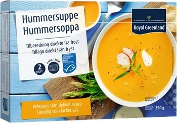 Royal Greenland Hummersuppe 2 X Poser