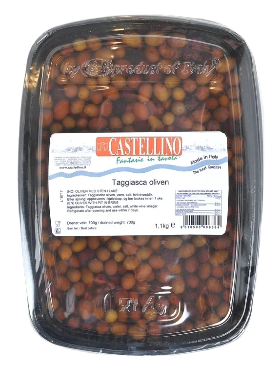 Castellino taggiasca oliven   1100g